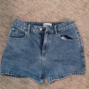 Princess Polly Classic Blue Jean Shorts